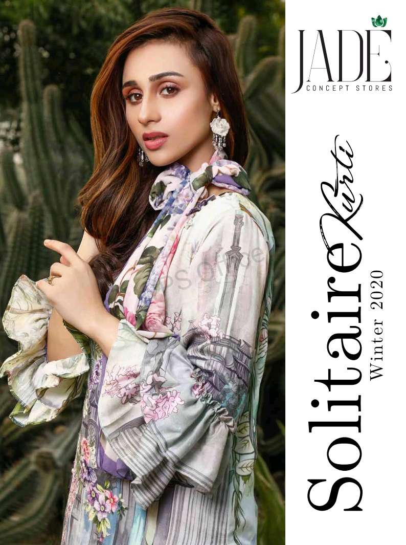 Jade Firdous Solitaire Kurti